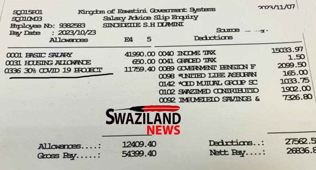 EXPOSED:Ministry of Health Chief Procurement Officer Sincendile Dlamini colluded with new Prime Minister to defraud government R500,000.00 in looted over R500million COVID-19 donations.
