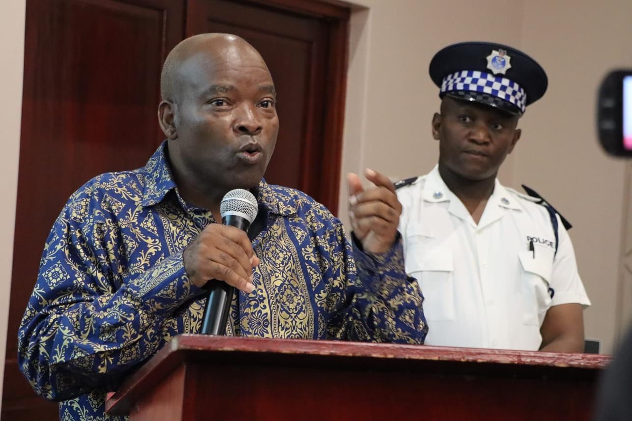 ENVIRONMENT MINISTER MOSES VILAKATI:Play your part,mitigate climate change. 