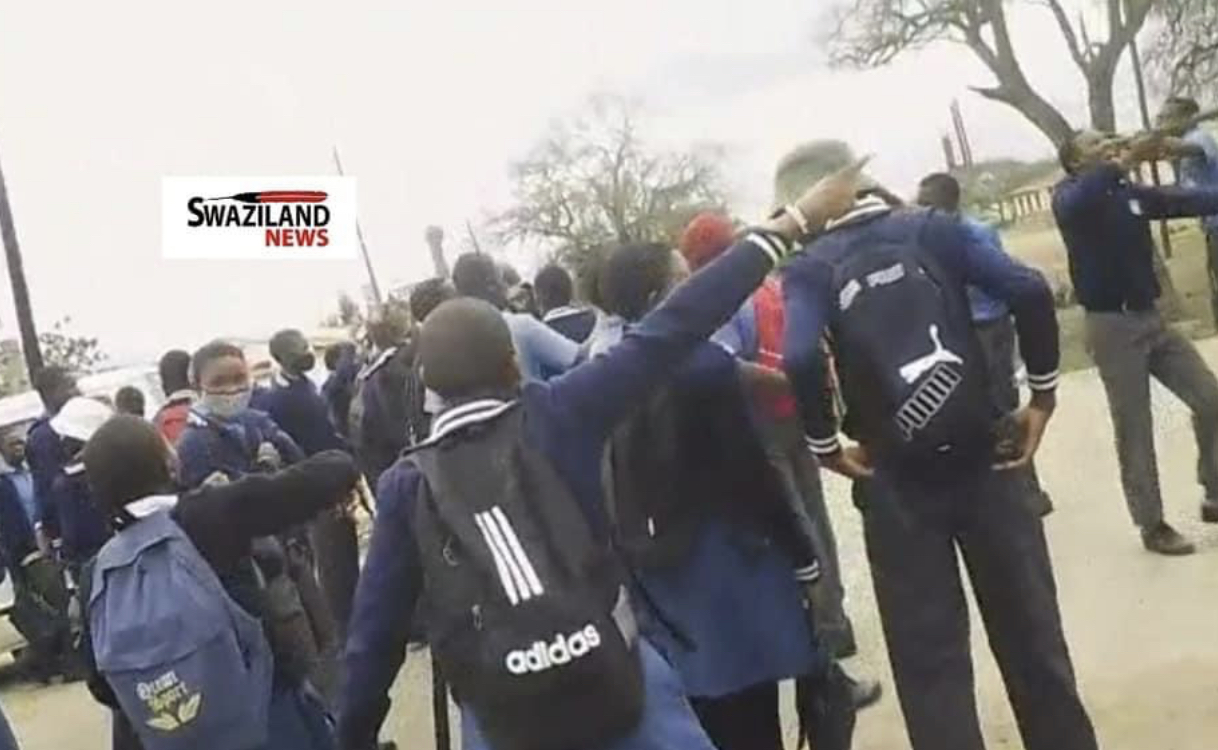 Eswatini Government forces children to sign “I will never protest” forms before opening schools.