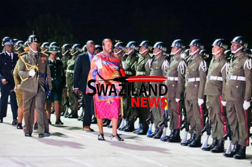 King Mswati returns from Angola SADC Summit.