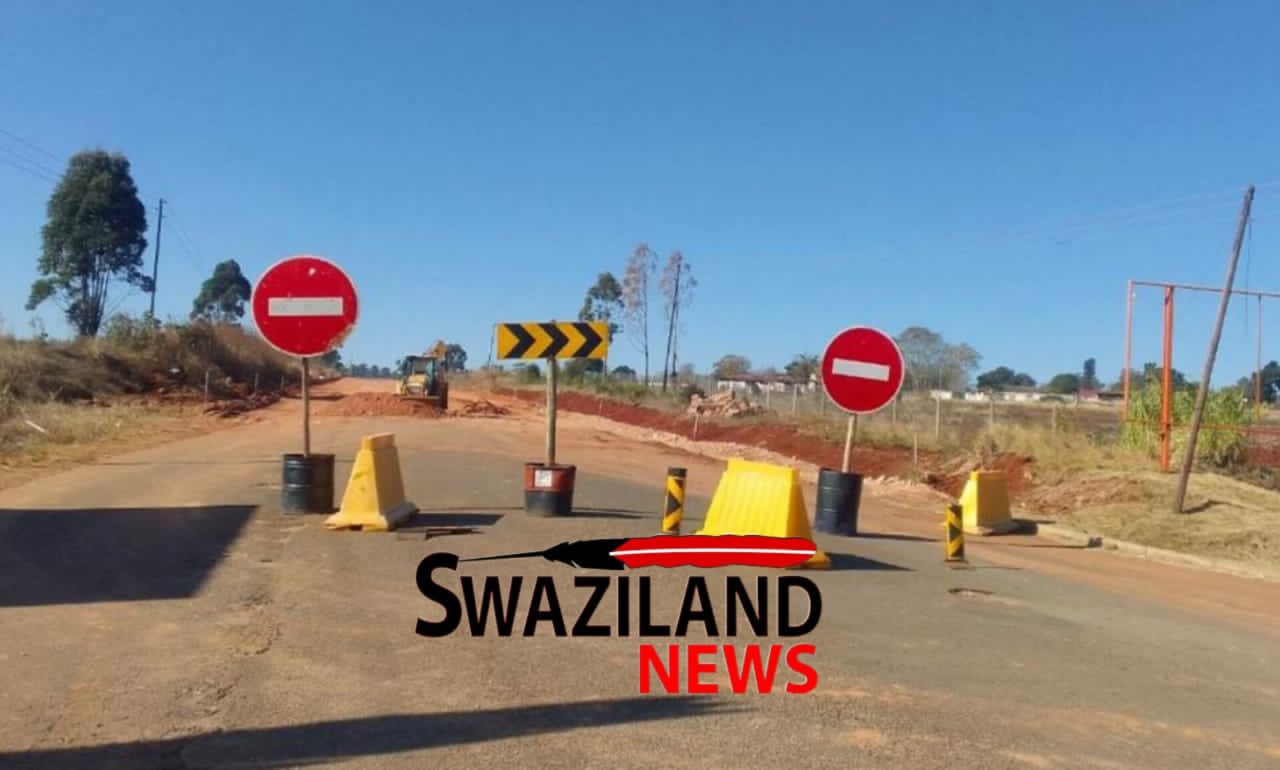 Nhlangano CEO Babsy Mavuso applauds Government as rehabilitation of damaged Casino road begins.