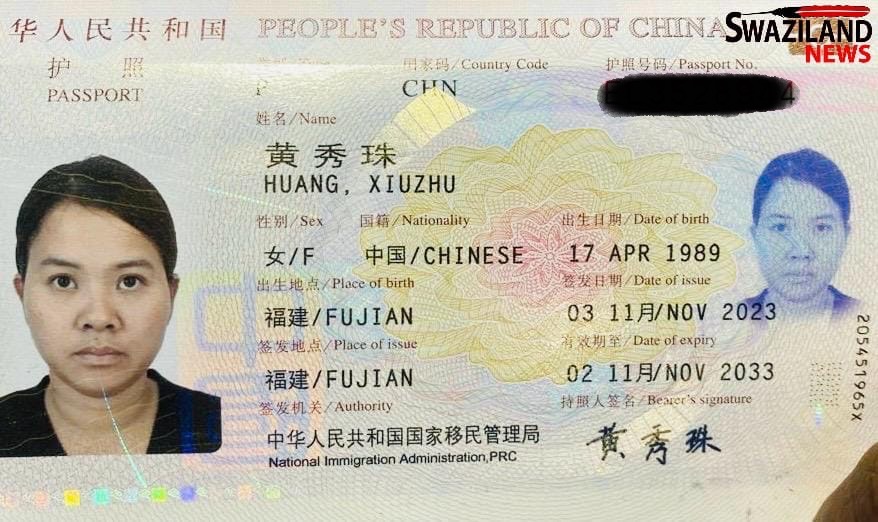 EXPOSED:Taiwan Malolotja Green Chert Mine boss Michael Lee trafficking Mainland China residents in a multibillion mineral deal, Huang Xiuzhu detained at Siteki Police Station. image