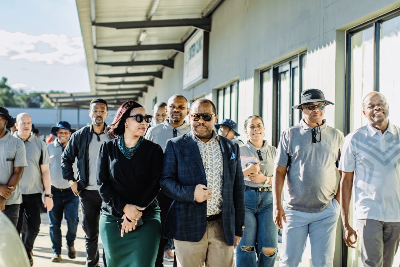 60-YEARS OF DEVELOPMENT:Businessman Muzi ‘MA’ Dlamini applauds Eswatini Bank for contributing in building his business empire with R56million investment.