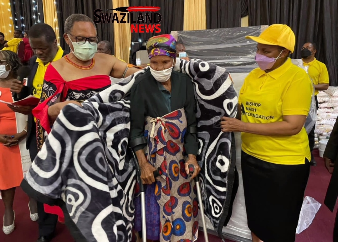 Bishop Nash Shongwe Foundation donates food, clothes worth over R200,000.00 to the elderly.