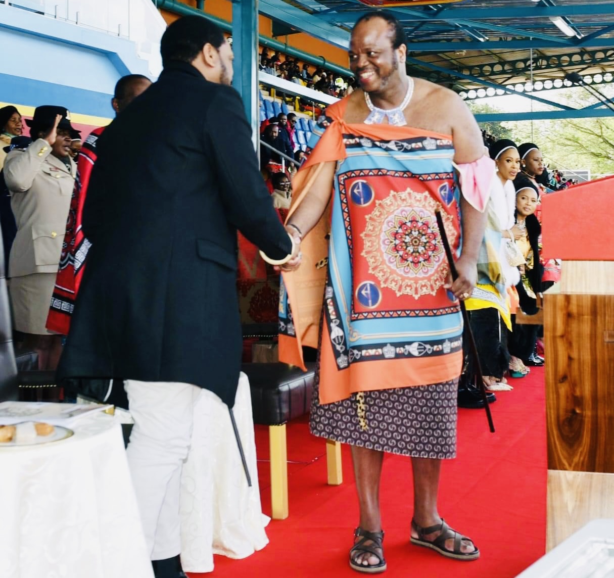 “EmaSwati very lucky to have a visionary leader you Your Majesty”, Zulu King MisuZulu tells Mswati.