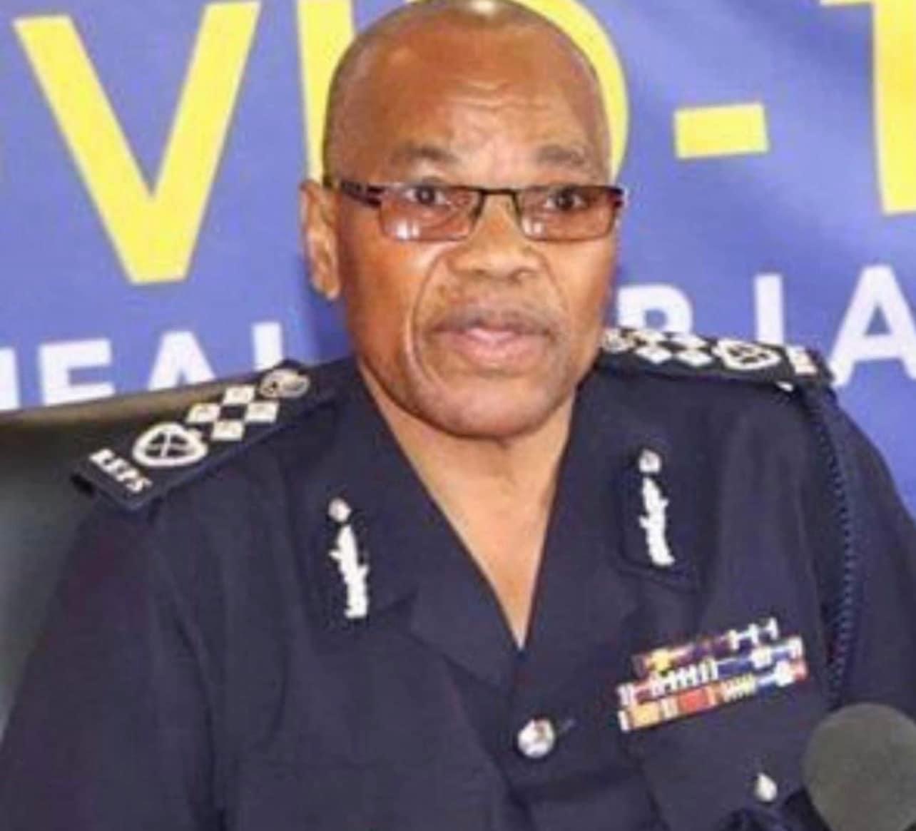 Goodbye National Commissioner of Police William Dlamini!