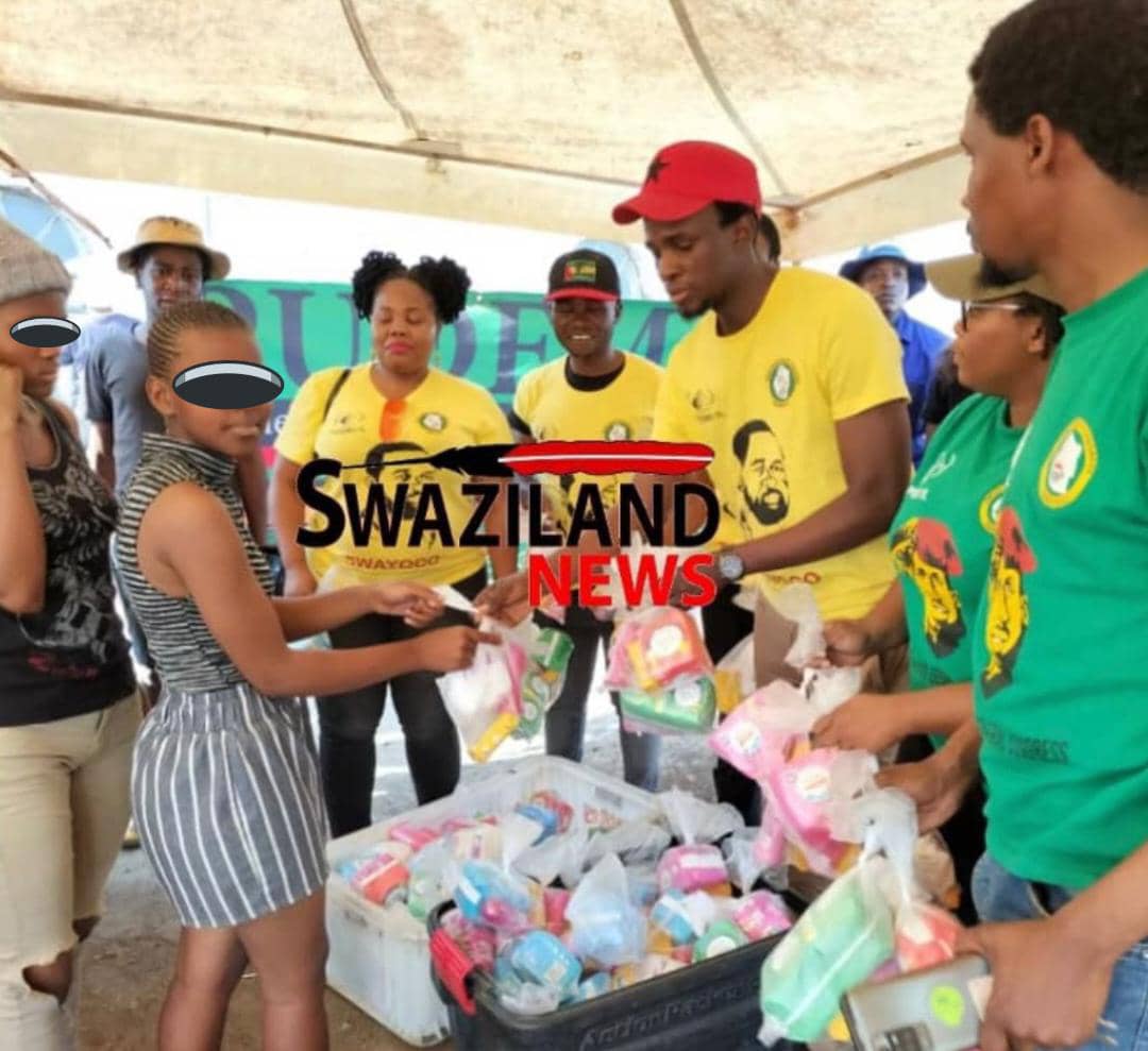 SWAYOCO successfully holds a clean up campaign, donates sanitary pads to young girls