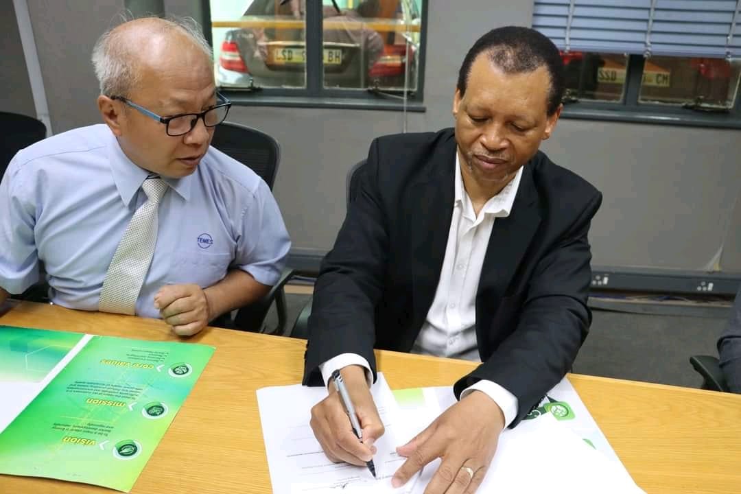 Eswatini Electricity Company(EEC)signs contract with Taiwanese company,to establish a gas fired power station.