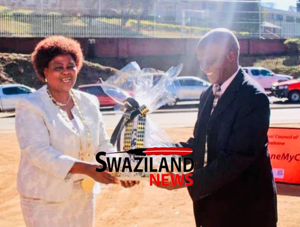 Urban Development Minister Prince Simelane officially opens newly constructed Makhosini Drive Road-Mbabane.