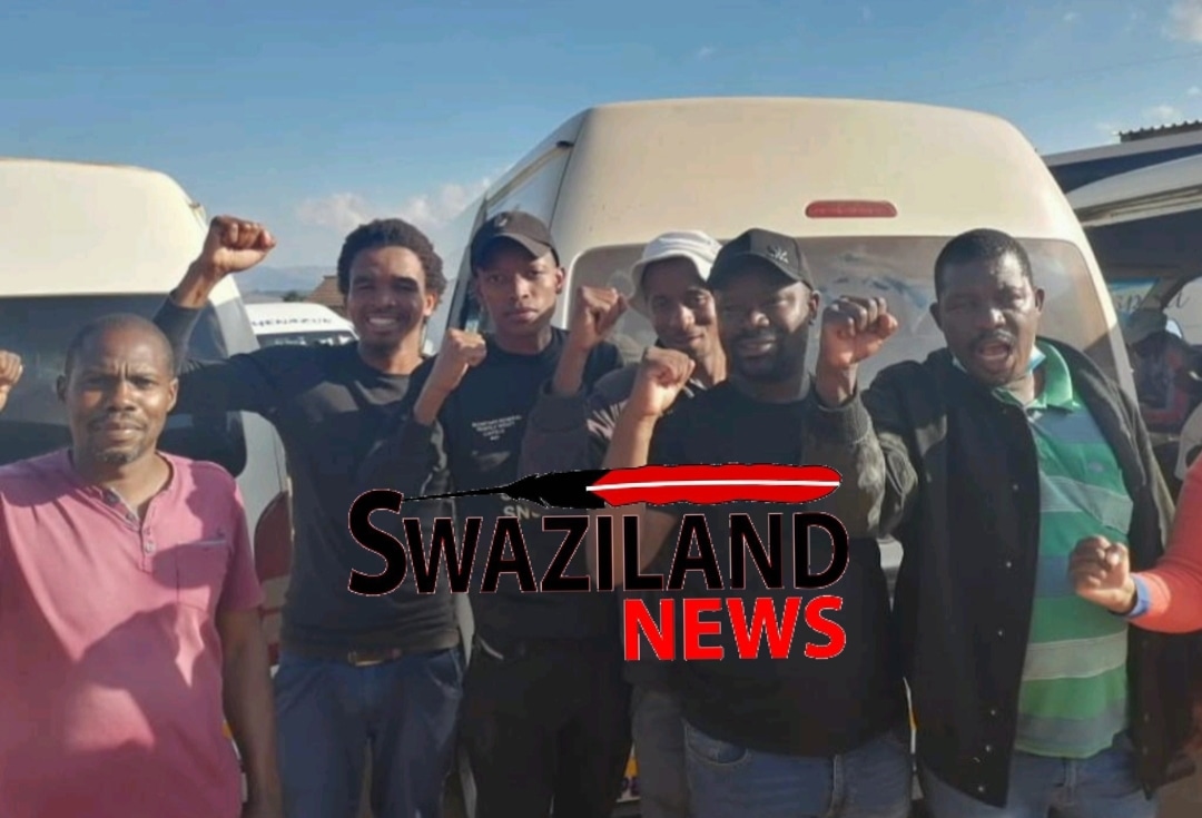 Students President Colani Maseko,Secretary visit Pigg’s Peak transport workers in preparation for a mass protest.