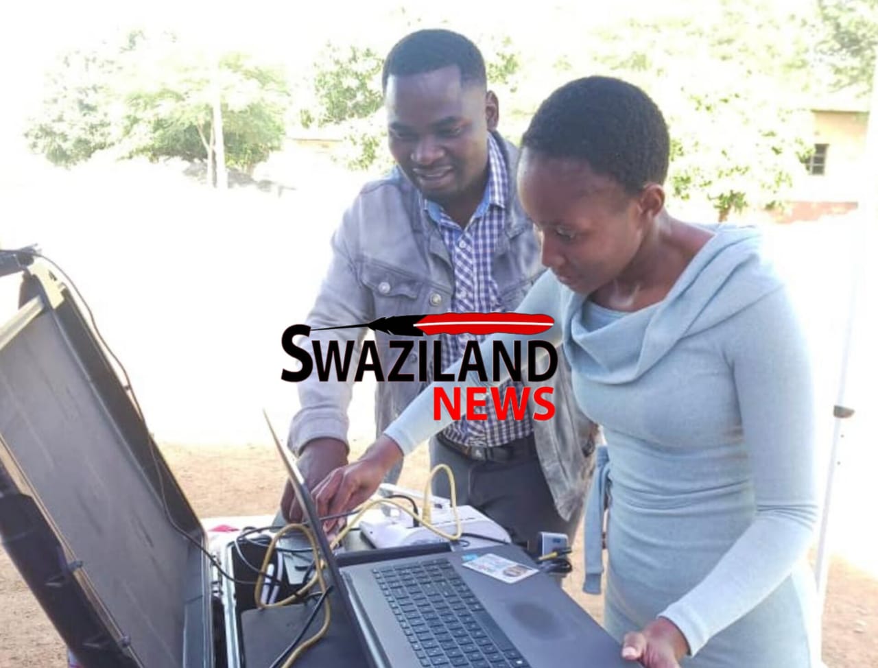 SWADEPA member Sanele Sihlongonyane registers,to stand for Tinkhundla elections as Nkilongo Bucopho.