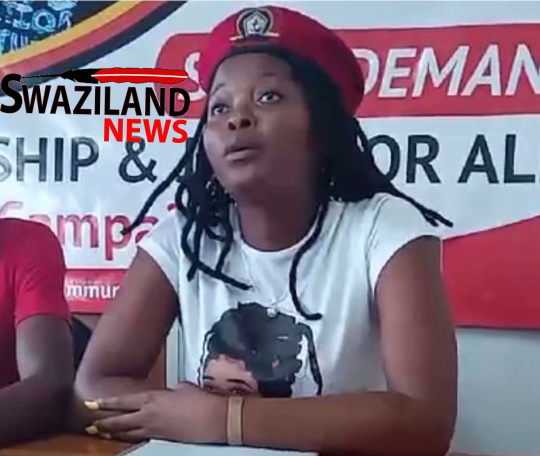 Students Union Deputy President Philile Mavuso calls upon the youth to make eSwatini ungovernable.