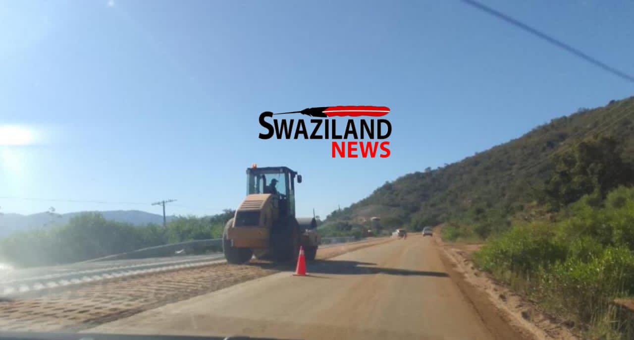 Government now fixing abandoned potholed Mhlaleni-Nhlangano Yithi Abantu Highway.