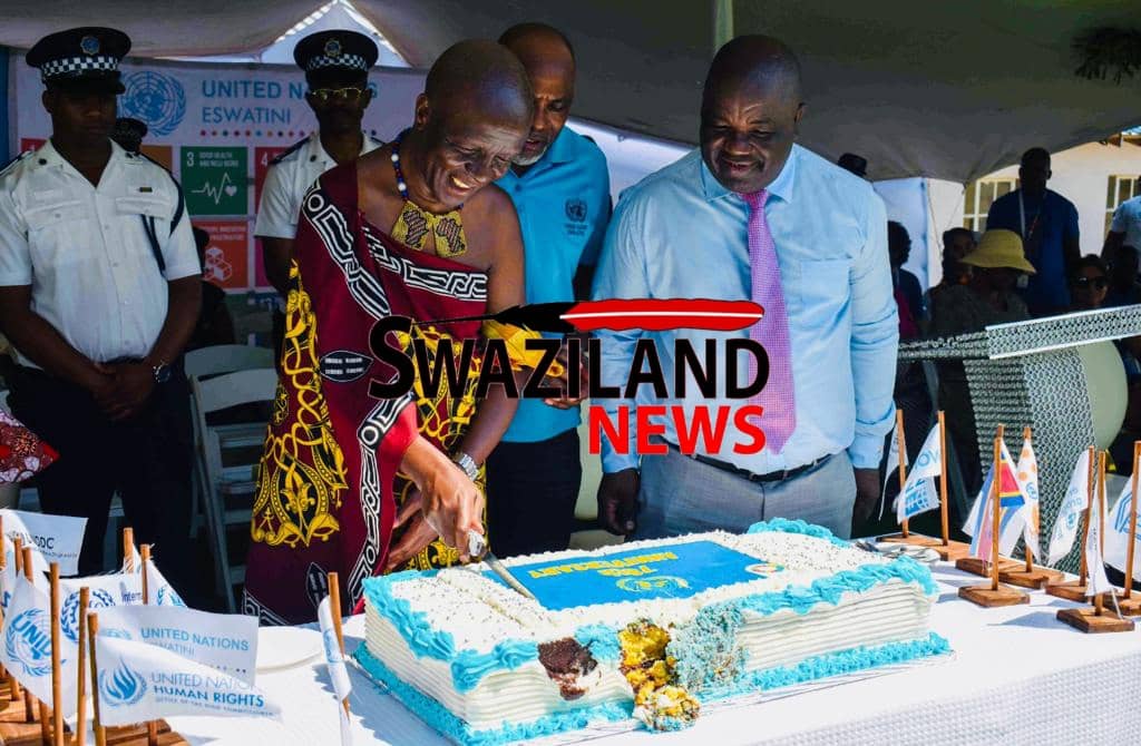United Nations(UN) Eswatini celebrates 78th Anniversary at the Mhubhe High School, Justice Minister Prince Simelane represents King.