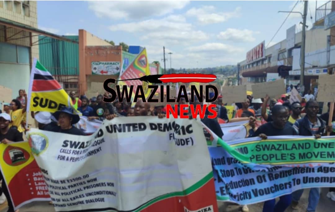 King Mswati’s police shot peaceful protestors in Manzini for demanding a political dialogue.