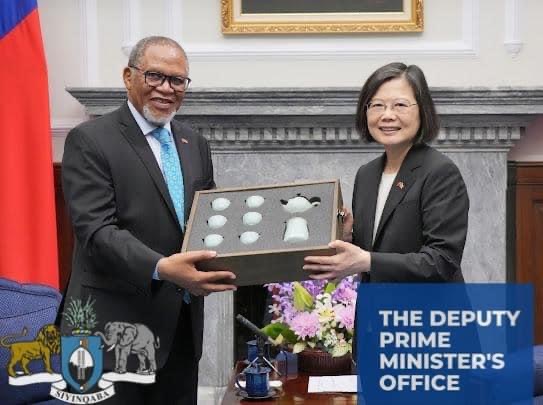 Deputy Prime Minister(DPM) Themba Masuku travels Taiwan, meets President Dr Tsai Ing-Wen.