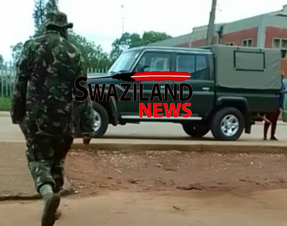  NEW ARMOURED VEHICLES: Army to patrol,ensure Tinkhundla elections take place, political activists warned.