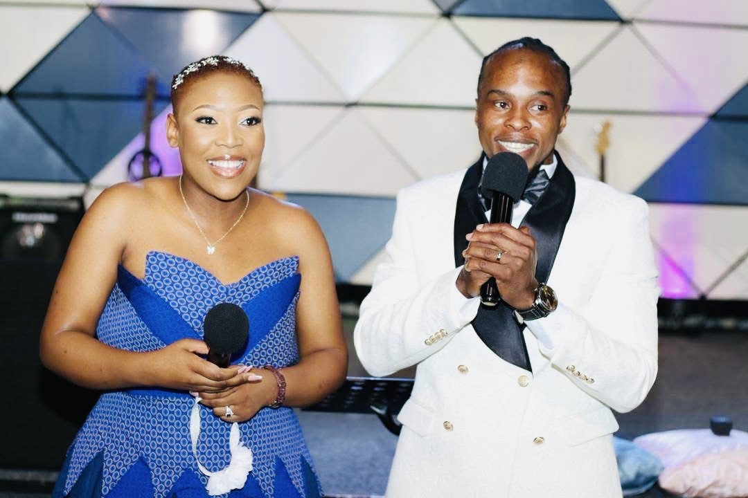 Ministry of Health Spokesperson and former journalist Nsindiso Tsabedze marries Ziyanda Mabuza, Minister Mduduzi Matsebula graces Wedding Ceremony.