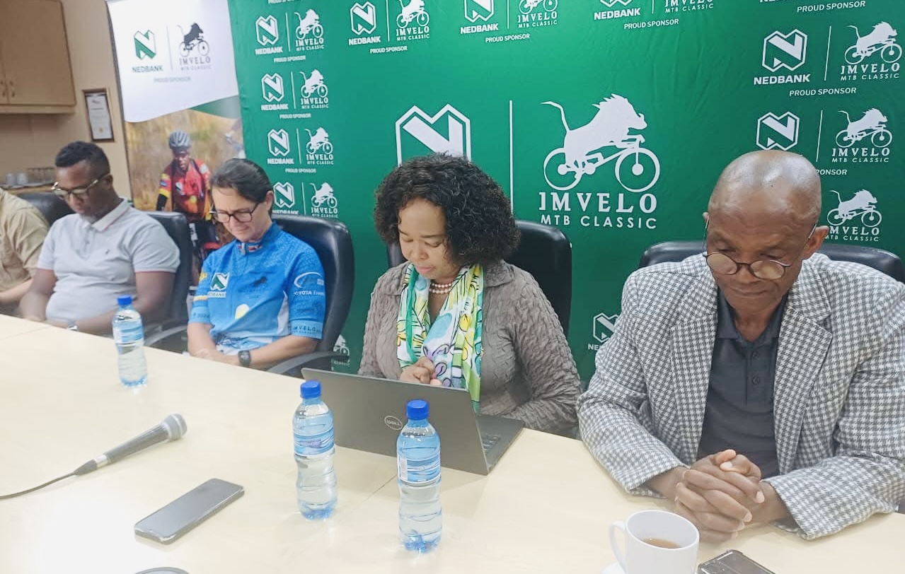 Nedbank Eswatini donates R300,000.00 for Imvelo MTB Classic cycling.
