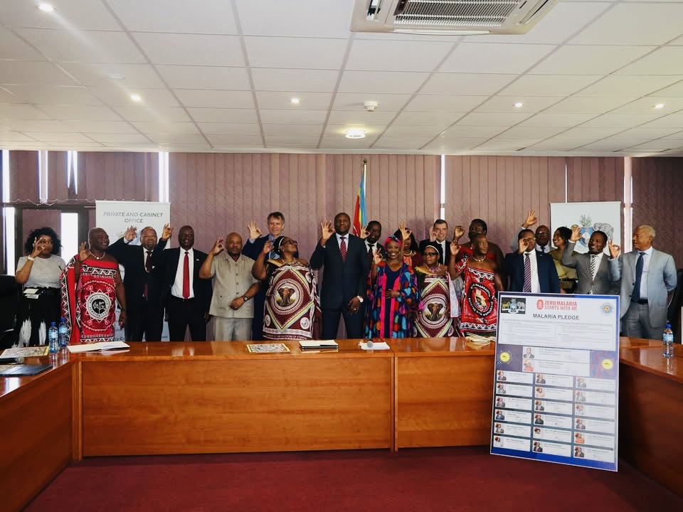 Cabinet Ministers donate R70,000.00 towards End Malaria Fund.
