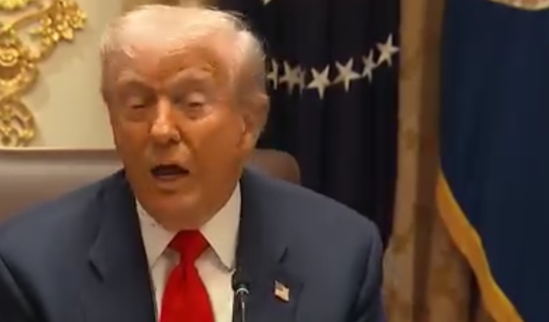 United States(US) President Donald Trump says he has great relationship with Chinese President XI Jinping but always careful as China takes advantage of people.